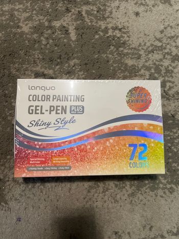 Languo gel pen plus shiny style 