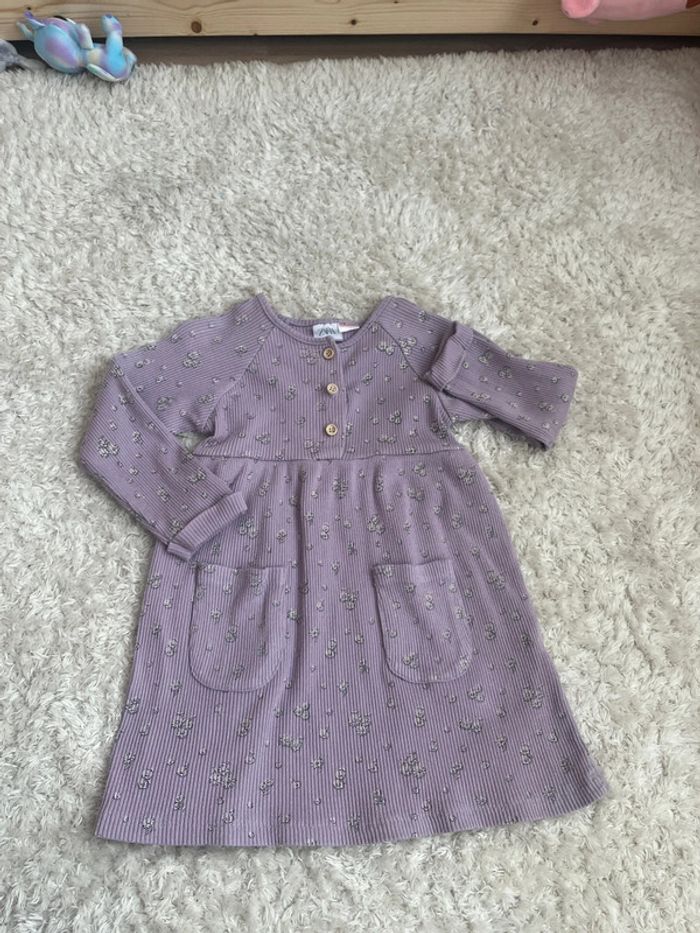 Magnifique robe Zara, 4 ans violet pastel 💜 - photo numéro 8