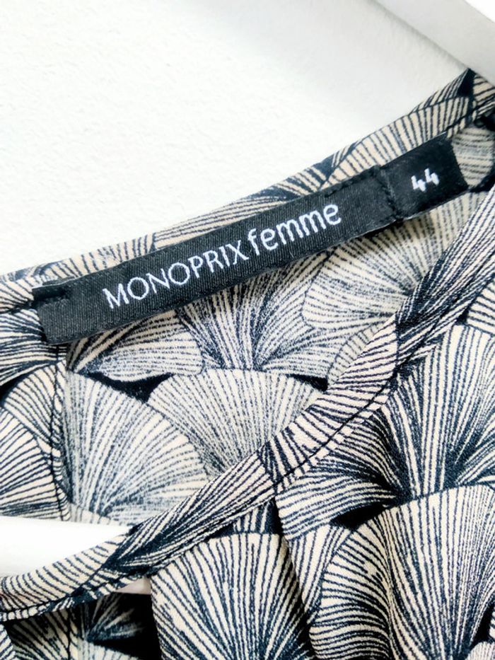T-shirt blouse Monoprix taille 42 44 - photo numéro 2