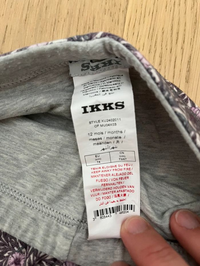 2 leggings IKKS réversibles - photo numéro 3