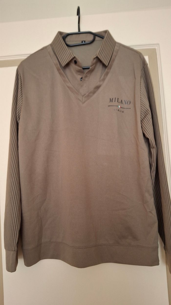 Polo homme beige.neuf. TS - photo numéro 5