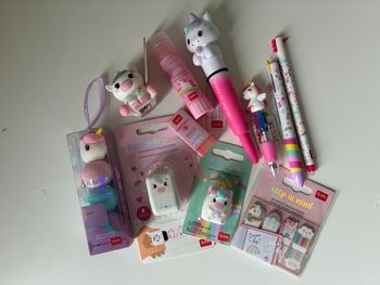 Lot papeterie Licorne Legami 11 pièces neuf