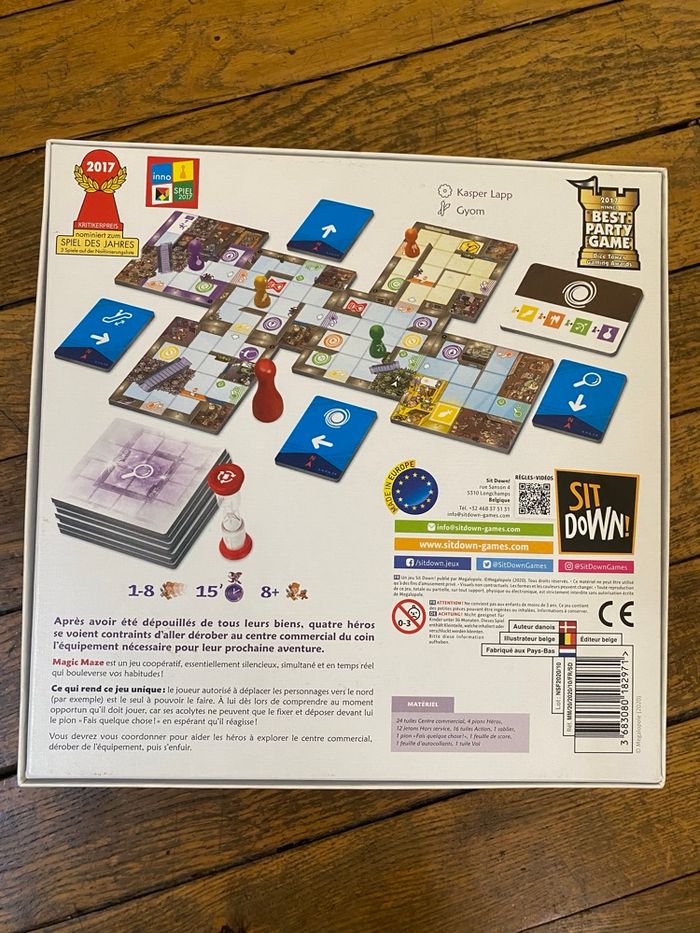 Jeu de société Magic Maze  Éditions Sit Down - Neuf - photo numéro 7