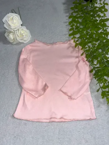 Très jolie tee shirt à longue manche bébé fille