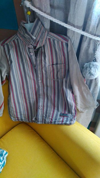 Chemise manches longues