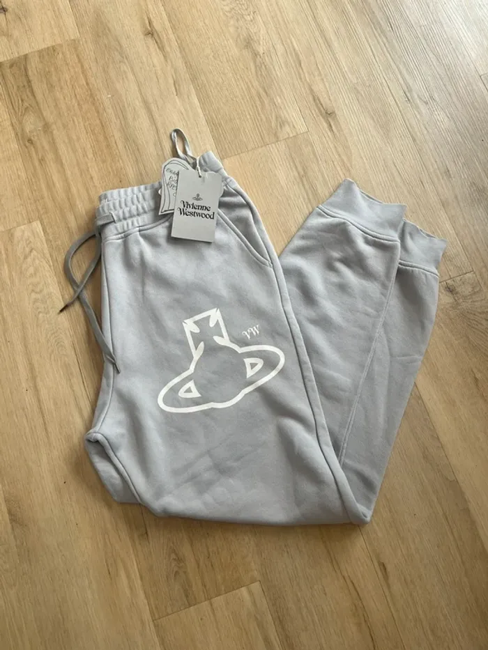 Jogging Vivienne Westwood Classic Gris Blanc Taille M