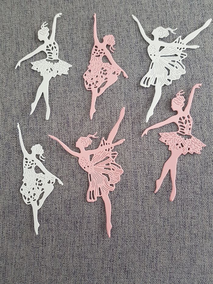 Lot embellissement scrapbooking, ballerines