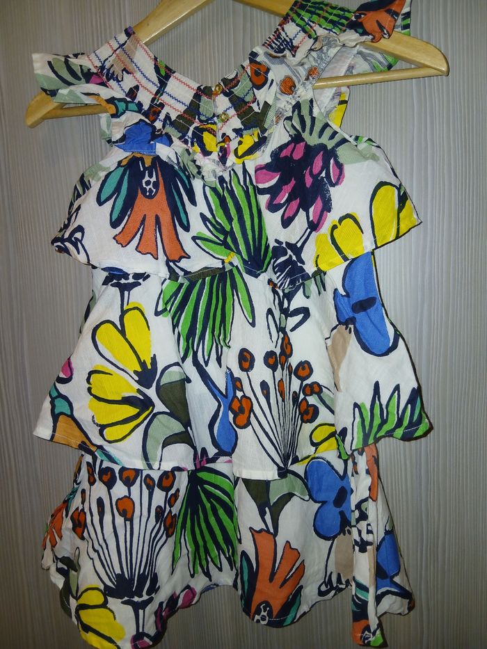 Robe Catimini 6 ans et chapeau 54 - photo numéro 4