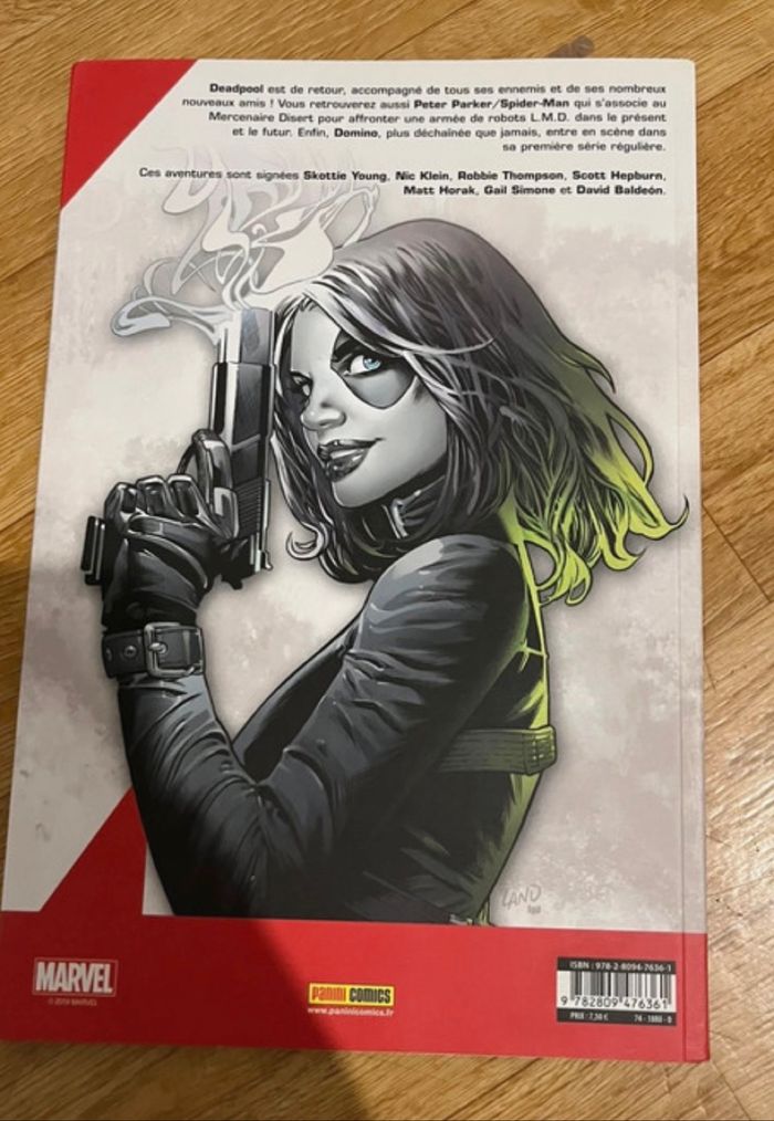 Livre Bd Comics Deadpool Tuer pour vivre - photo numéro 3