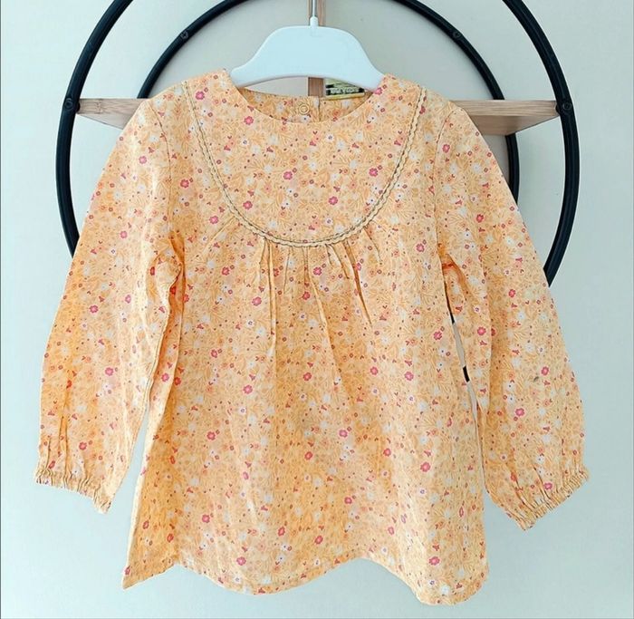 23 mois 2 ans blouse tape a l'oeil 86 cm