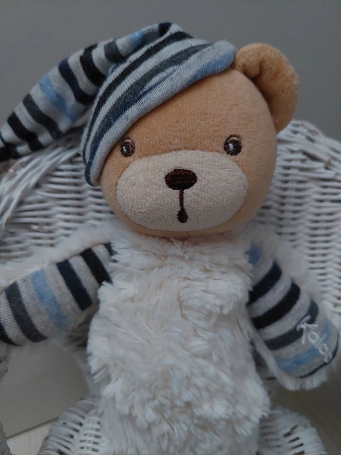 #16- Kaloo - peluche doudou ourson pantin - photo numéro 2