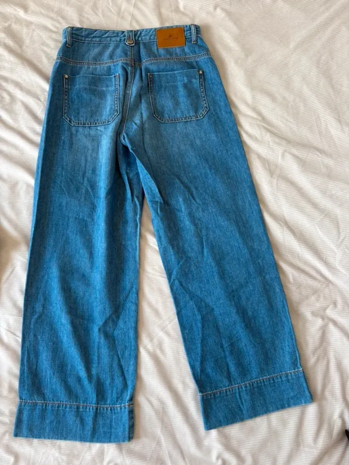Jean bleu large taille 36 – One Step - photo numéro 3