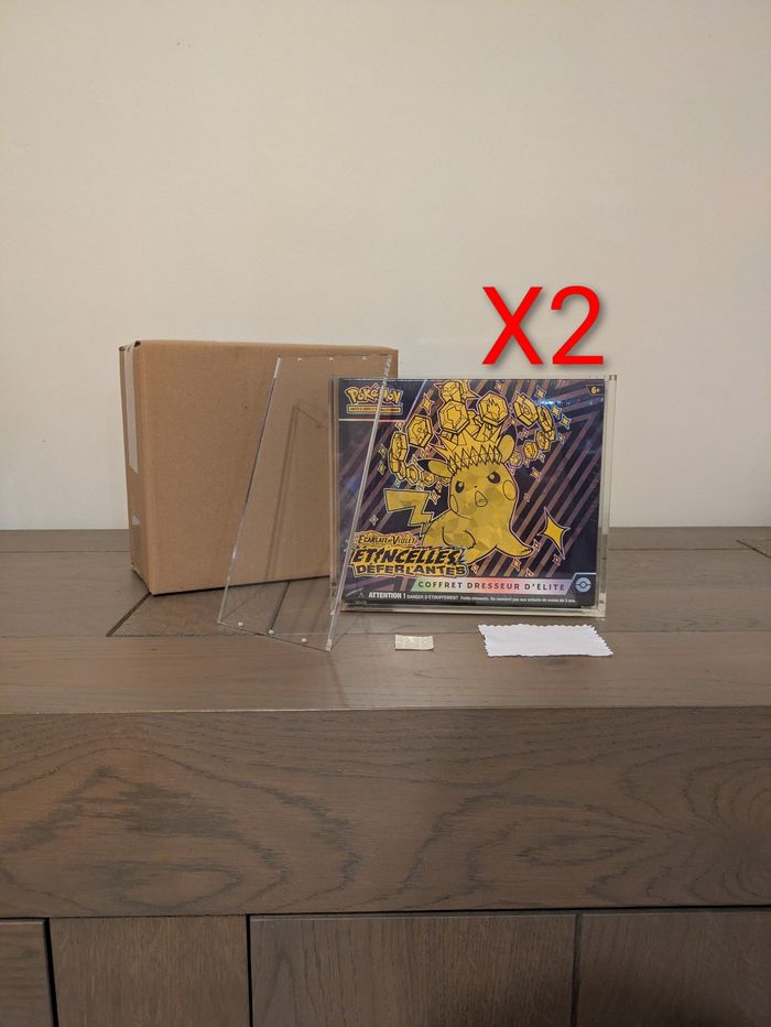 Lot de 2 Protections acrylique ETB