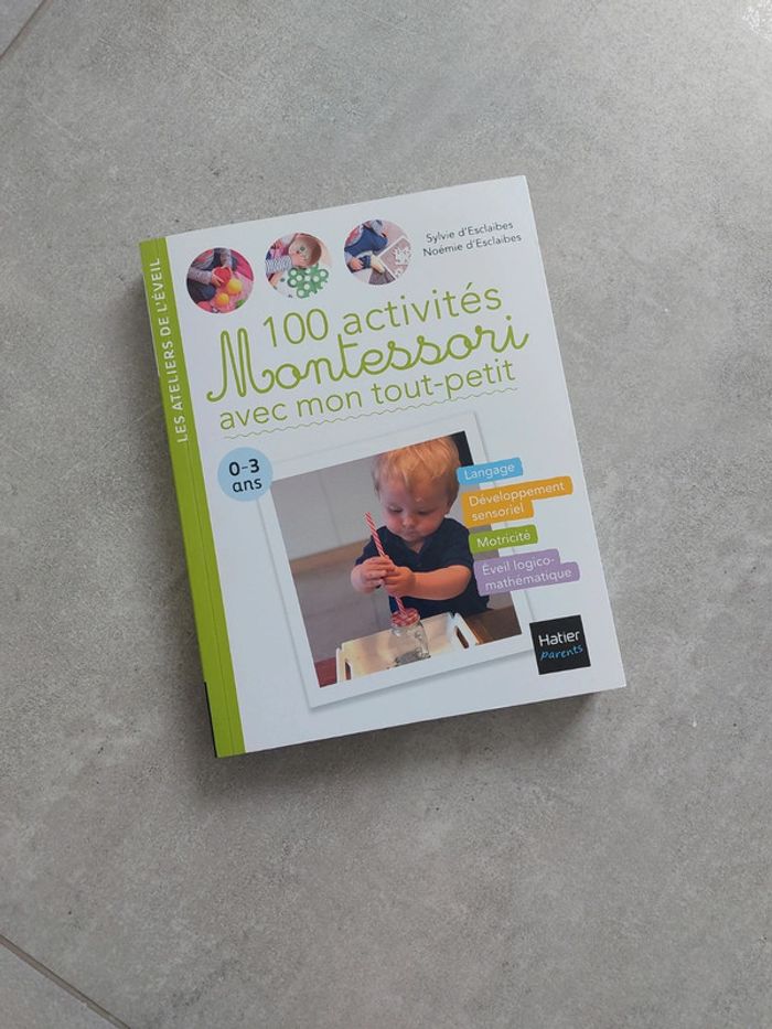 100 activités Montessori avec mon tout-petit