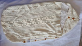 Nid d'Ange Tricot Épais Doux 0-6 Mois