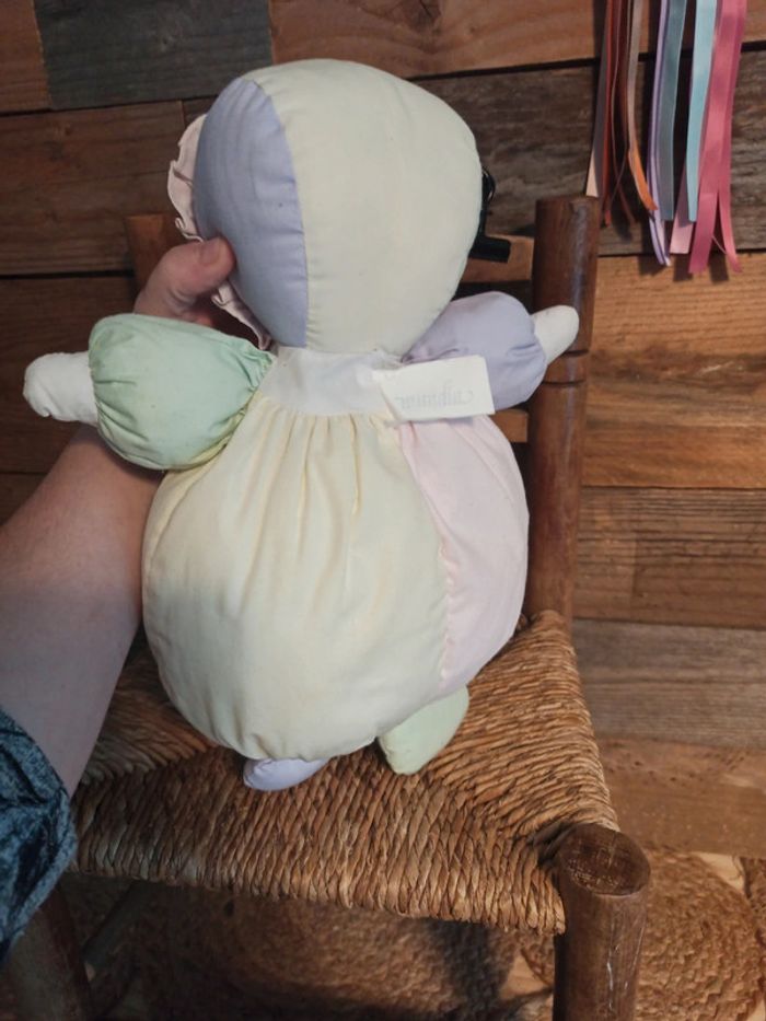 Peluche poupée chiffon Mundia vintage - photo numéro 4