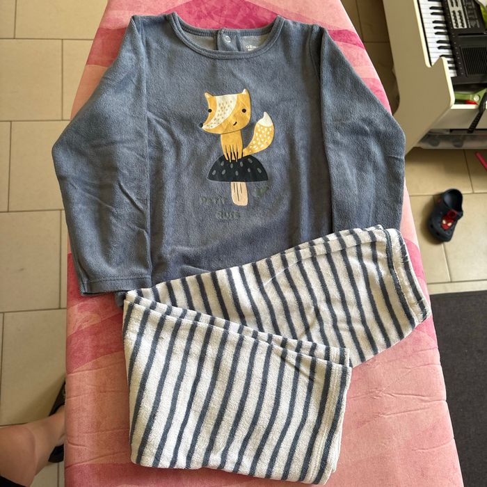 Pyjama 2 pièce renard