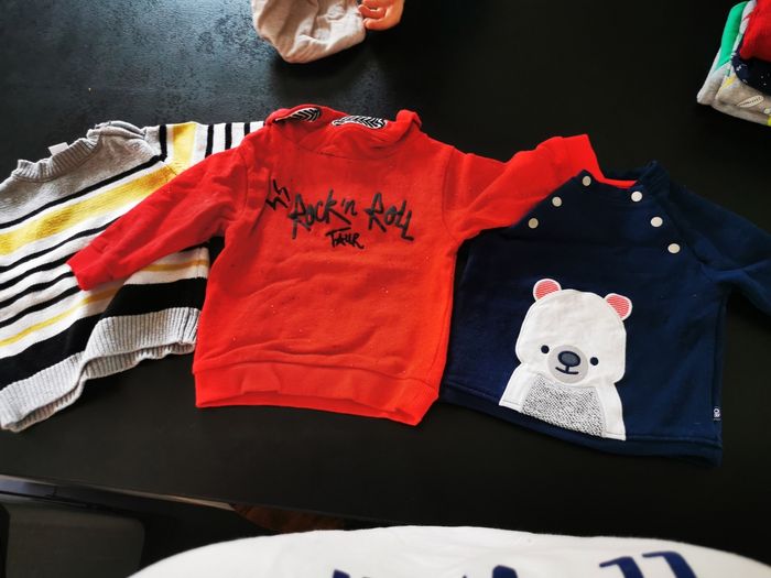 Pulls bébé garçon 6 mois