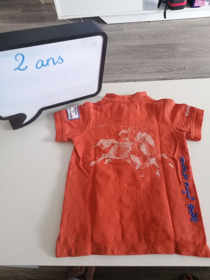 Polo orange - photo numéro 2