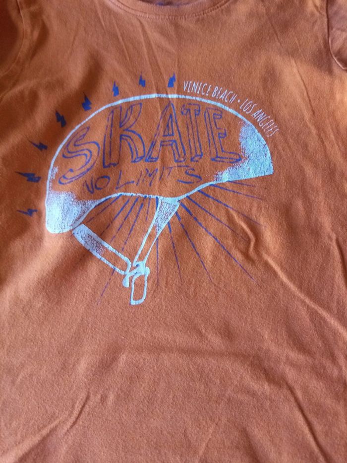 Tee shirt manche longue skate 7/8A - photo numéro 2