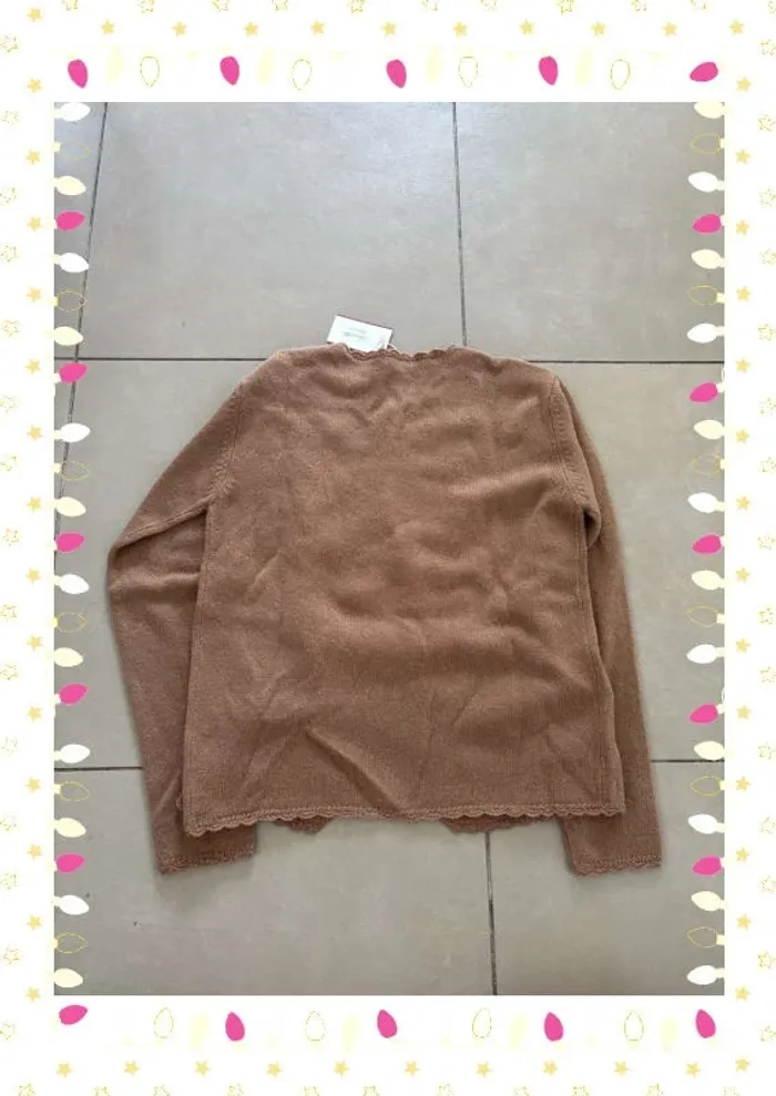 🧶 Gilet fille Acanthe – Taille 12 ans – Neuf avec étiquette 🧶 - photo numéro 8