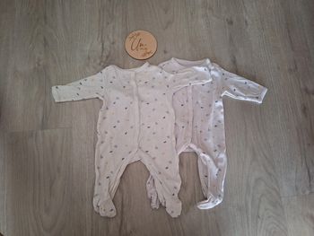 Lot de 2 pyjamas en coton