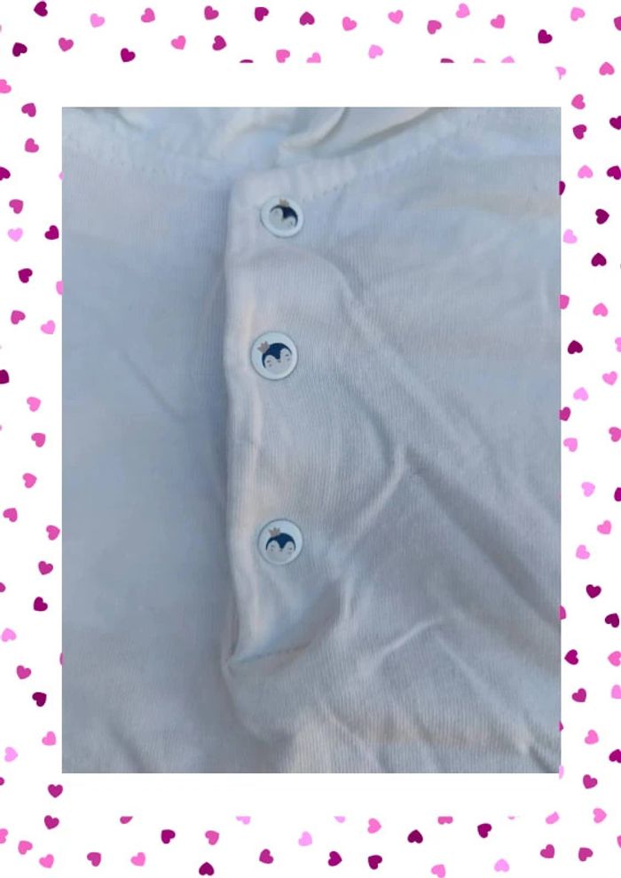 Tee shirt 6 mois Du pareil au même - photo numéro 5