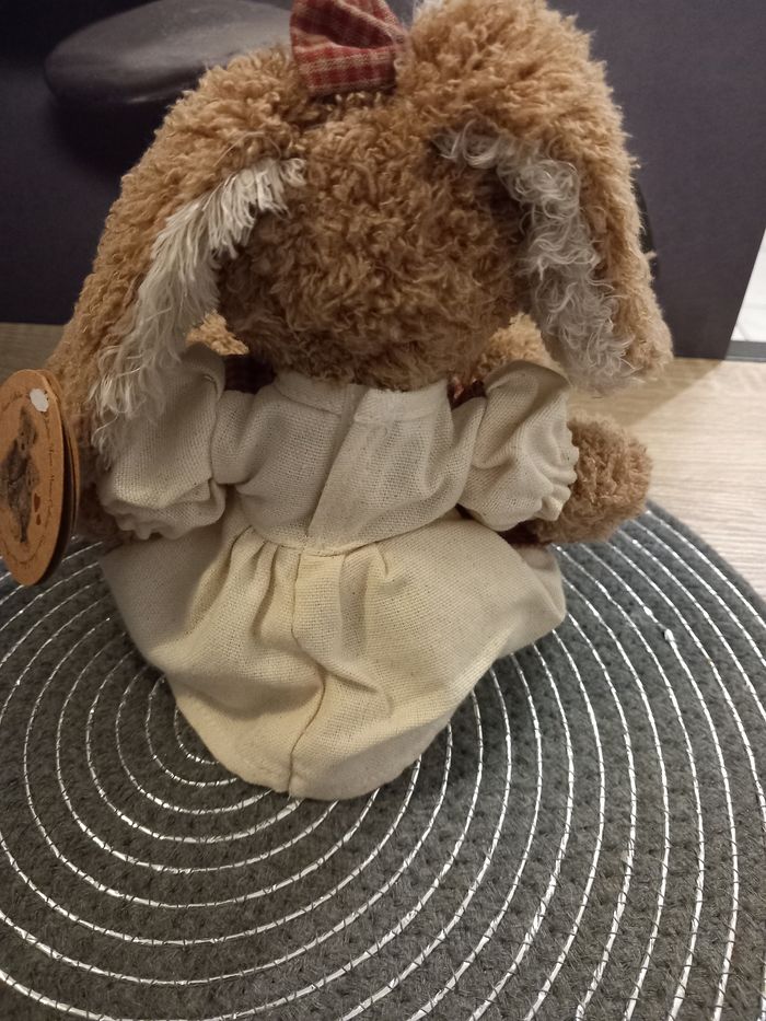 Peluche lapin fille Louise Mansen neuve 
Environ 30cm - photo numéro 5