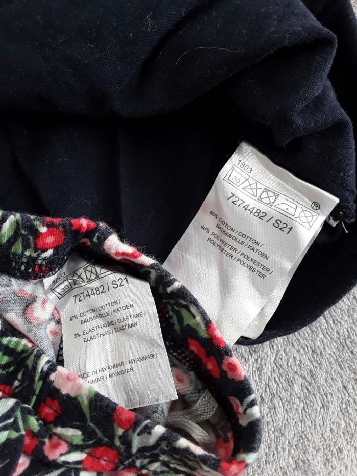 Tee shirt / tunique et son legging 3 mois - photo numéro 4