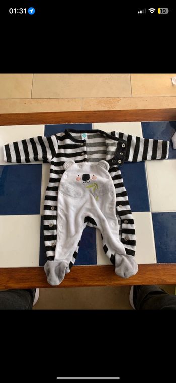 Grenouillère Tex baby 0 mois