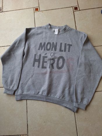 Sweat homme Taille L Lire descriptif