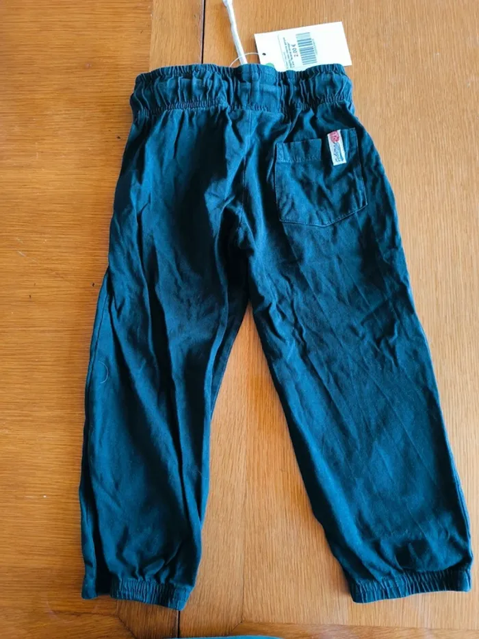 309478 jogging bleu marine garçon 3 ans "fédéral vintage" - photo numéro 2