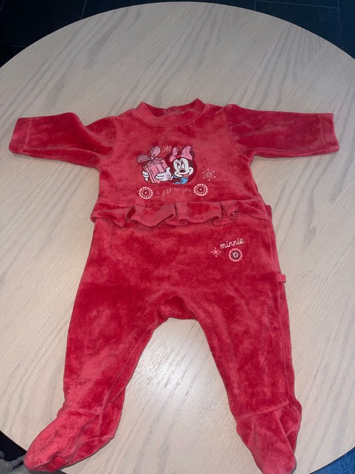 Lot de quatre pyjamas velours, bébé fille - photo numéro 5