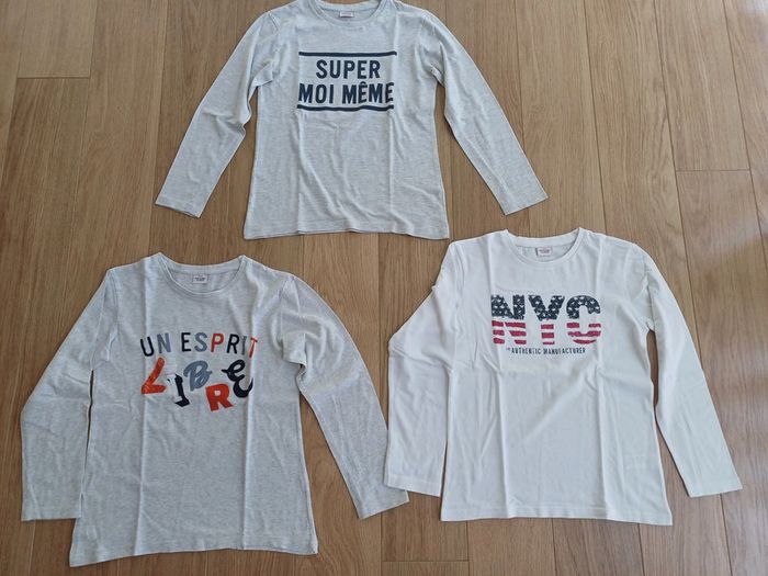 Lot de 9 tee-shirts à ML en 12 ans - photo numéro 6