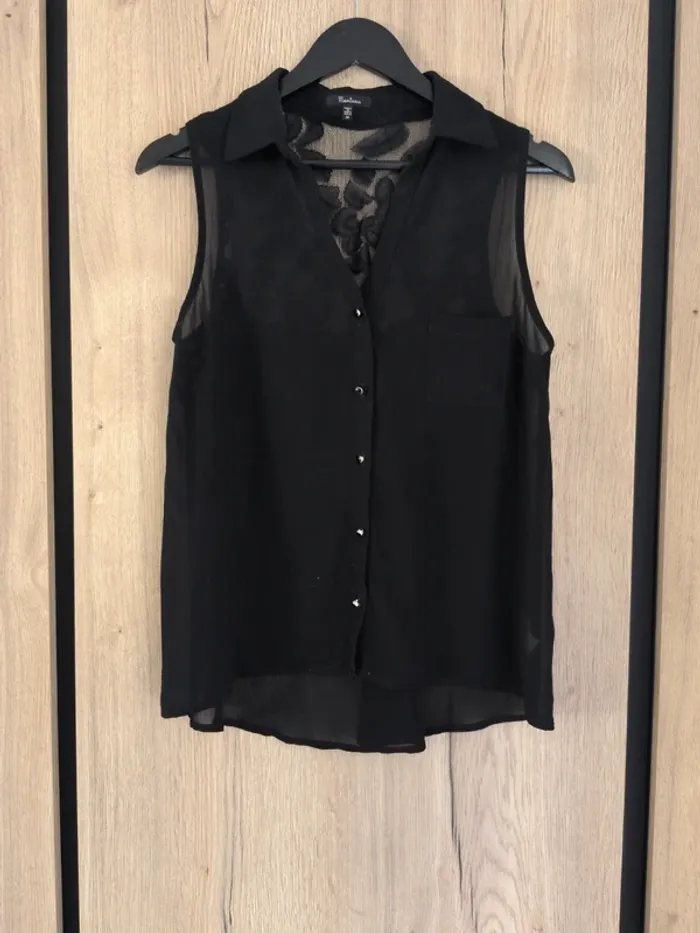 Top transparent Taille 38
