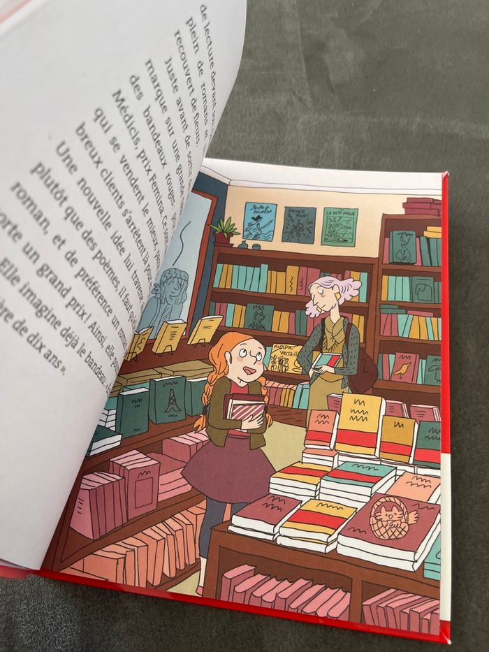 Livre premiers romans la famille trop d’filles Bella romancière - photo numéro 2