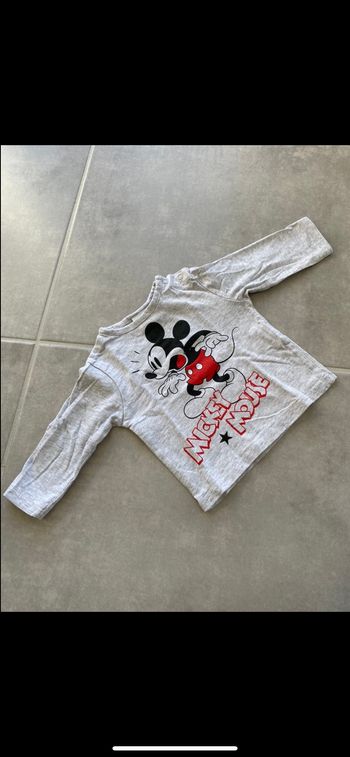 Tee shirt manches longues Disney 3 mois