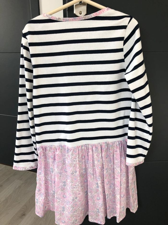 Robe marinière et Liberty 10 ans - photo numéro 2