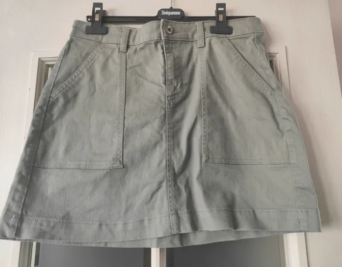 Mini jupe H&M vert amande 40