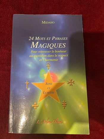 Livre développement personnel de Midaho 24 mots et phrases magiques