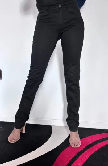 👖 pantalon ajusté en tissus taille 34 XS #mango