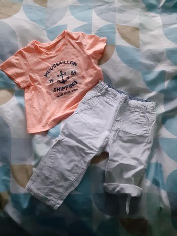 Tee-shirt et pantalon 2 en 1