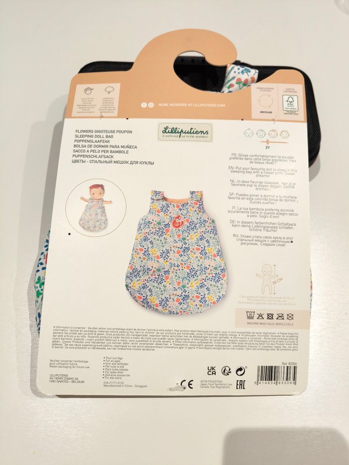 Gigoteuse bébé poupée poupon Lilliputiens - photo numéro 2