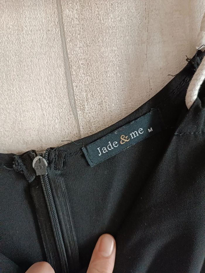 Robe d'été patineuse noire - photo numéro 3