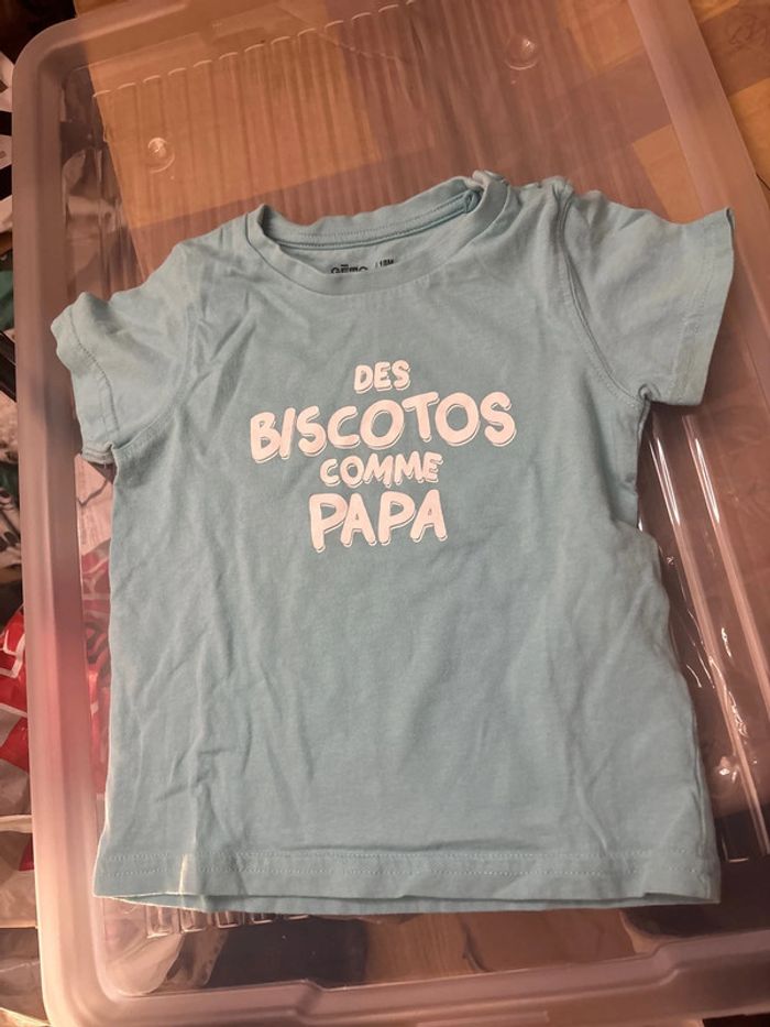 T shirt bleu