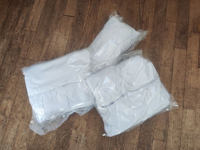 Housse de Chaise Extensible en Spandex, Housse 25 PCS Blanche Jamais utilisé - photo numéro 4