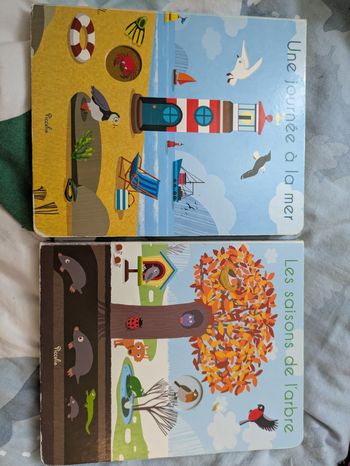 Lot livres les saisons de l'année une journée à la mer