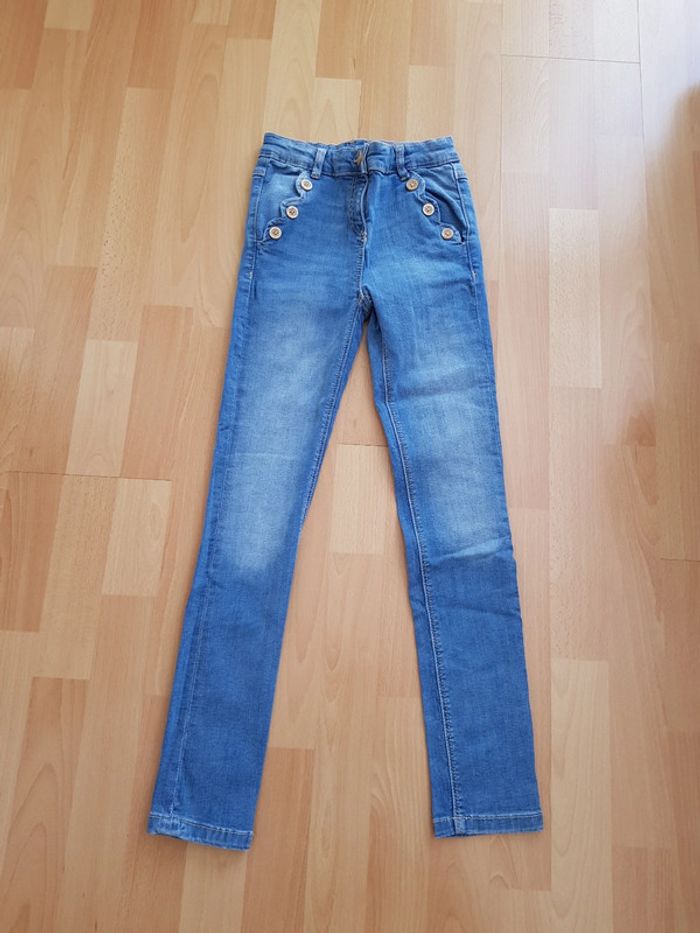Pantalon jean skinny tape à l'oeil 10 ans neuf