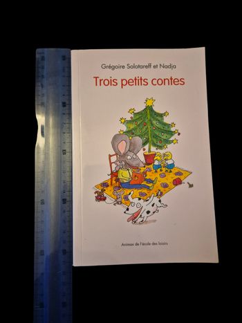 Trois petits contes - Grégoire Solotareff & Nadja - Animax école des loisirs 