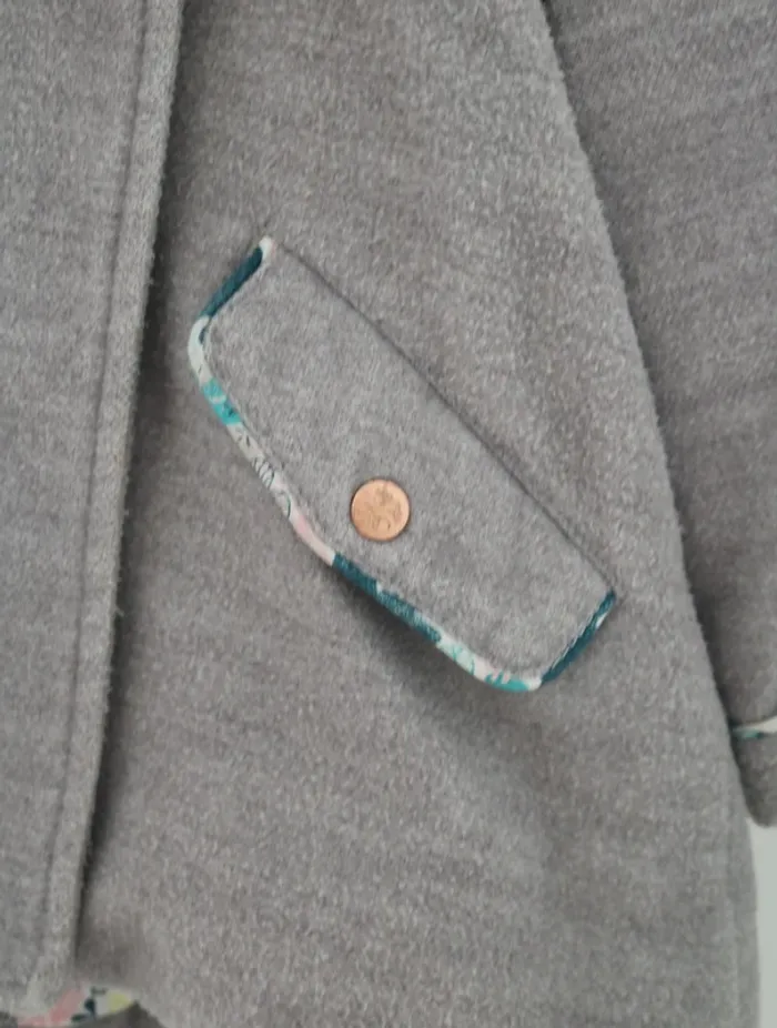 Manteau hiver fille Sergent Major 18 mois - photo numéro 3